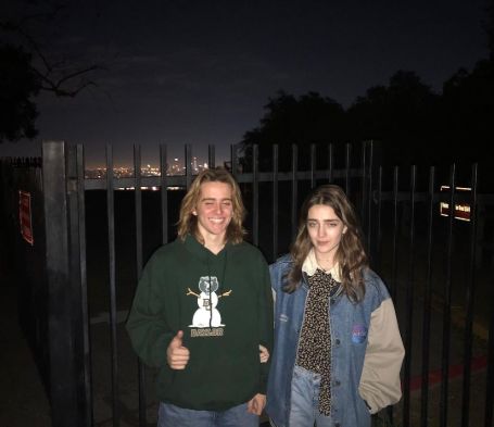 Talia Ryder with her rumored boyfriend Sam McCarthy.